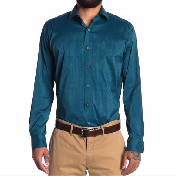 Cole Haan Performance Sport Shirt Button Down - Picture 2 of 10